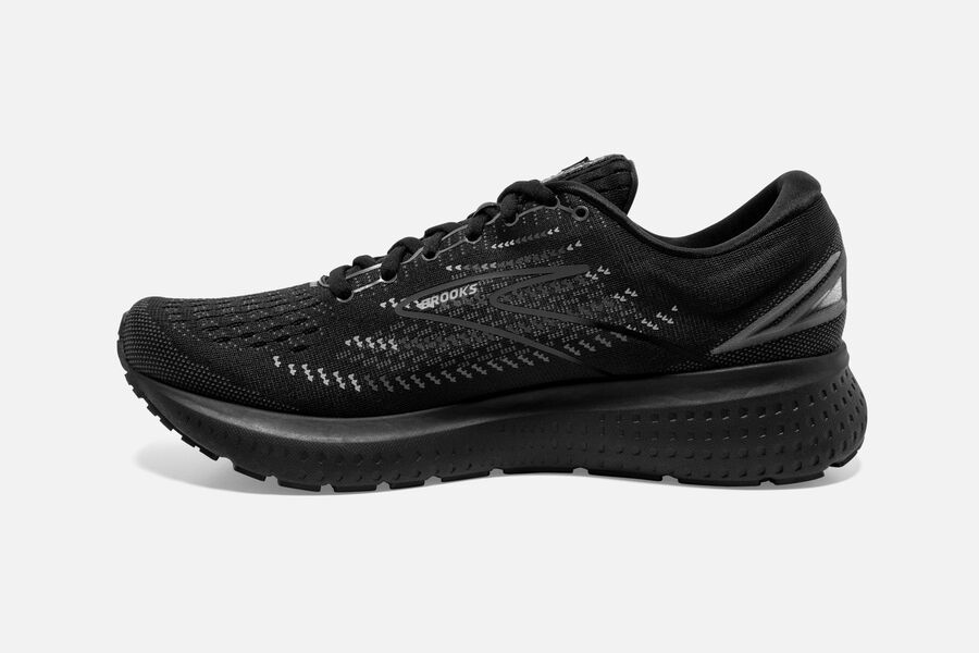 Brooks Glycerin 19 Road Running Shoes Womens Black 548697-KSN